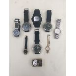 A quantity of watches to inc DKNY,