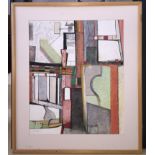 Donald Thompson (20th century): Abstract study, pastel, signed lower left & dated 1999,