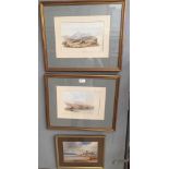 Three 19th century watercolours of Irish landscape subjects, variously inscribed,