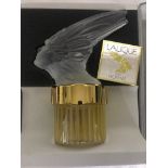 A Lalique Limited Edition 2000 perfume bottle: "Phoenix Mascot"