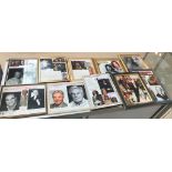 From the Autograph collection of the late Stanley Rosenthall 10 framed signed photographs & letters