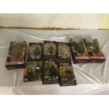 A quantity of Planet of the Apes Action figures (9) to inc a 1974 Palitoy 8-inch action figure