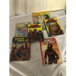 A quantity of Planet of the Apes cut & colour books,