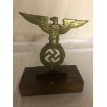 A Nazi flag finial