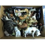 A quantity of animal figures to inc.