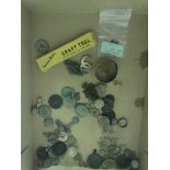 A quantity of detector finds to inc Roman coins,