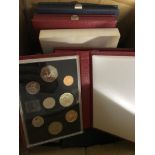 A quantity of Royal Mint proof sets and BUNC sets