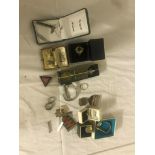 A quantity of dress jewellery and silver;