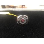 A Knights Templar Masonic ring