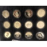 A boxed Royal Mint Silver Proof Collection of the 70th Birthday of HM the Queen