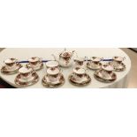 A Royal Albert 'Old Country Roses' teaset