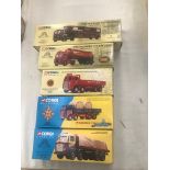 Five boxed Corgi Classic lorries (mint)