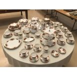 A large Royal Albert 'Old Country Roses' dinner service/teaset