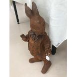 A cast-iron Peter Rabbit
