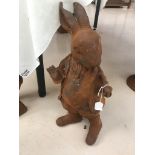 A cast-iron Peter Rabbit