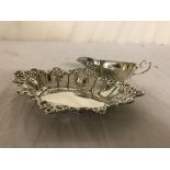 A HM silver sweet dish;