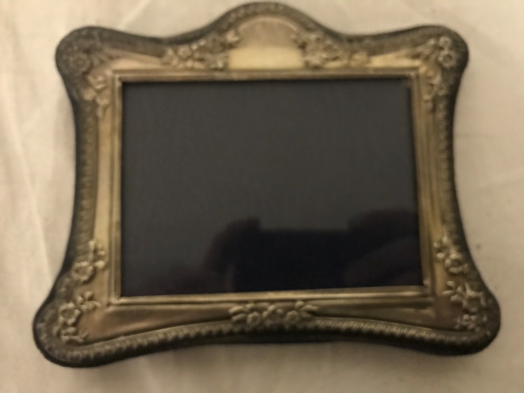 A HM silver photogragh frame