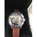 A boxed dress watch