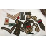 26 British Army Regiment badge cloth patches