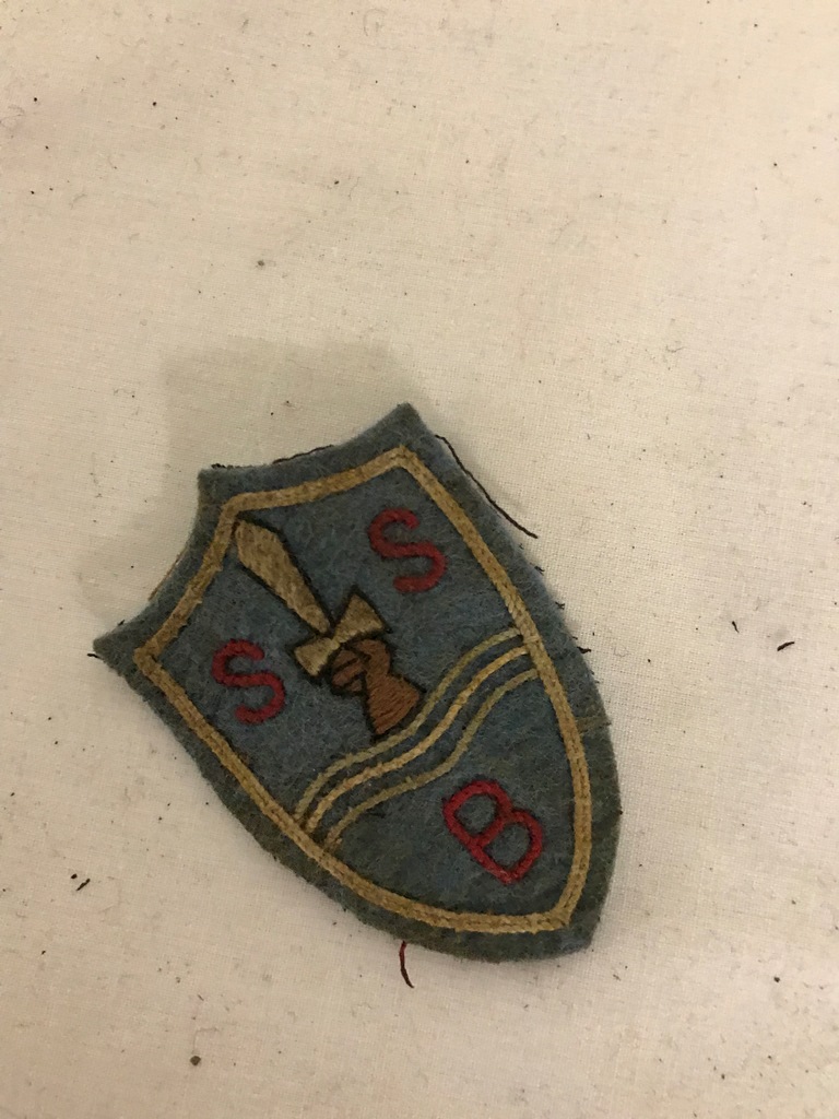 An SBS Special Boat Service beret patch