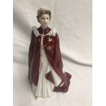 A Royal Worcester figure of The Queen