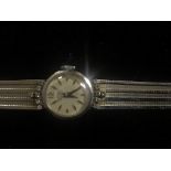 A ladies 18ct dress watch