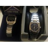 A boxed Blue Max Decimo digital watch and boxed Breil 2006 watch