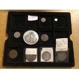 A quantity of coins to inc tokens, Maundy Money,