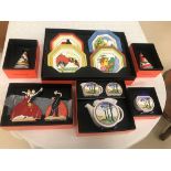 Six boxed Wedgwood 'Bizarre' Clarice Cliff Limited Edition ceramics