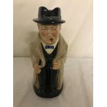 A Royal Doulton Toby Jug in the form of Sir Winston Churchill