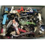 A large quantity of fashion watches