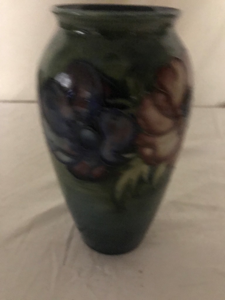 A Moorcroft vase