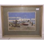 Clifford Culpin (20th century): Marbella, watercolour, signed,