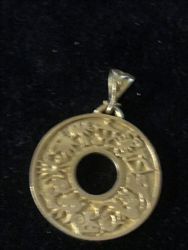 A 9ct Zodiac charm/pendant