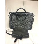 A Christian Dior large trotter pattern bag;