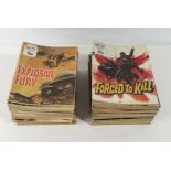 50 vintage Battle Picture Library comic books 1979