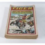 26 Tiger comic books from January to June 1982