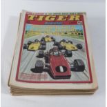 24 Tiger comic books from July to December 1980