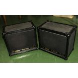 A pair of NJD Gold Series SX100 speakers