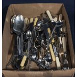 A box of cutlery