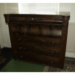 A Victorian chest incomplete.