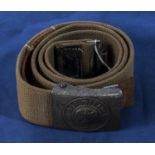 A German tropical troops belt and buckle