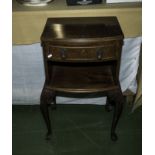 A bedside cabinet