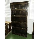 A five stack wernicke bookcase.