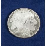 An American Buffalo 1oz 999 fine silver piece