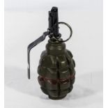 A Russian F1 WWII grenade (deactivated)