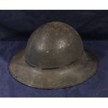 A WWII British army Brodie helmet (1941)