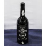 A bottle of Dow's 1983 Vintage Port 750ml