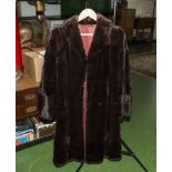 A fur coat