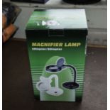 Magnifier lamp